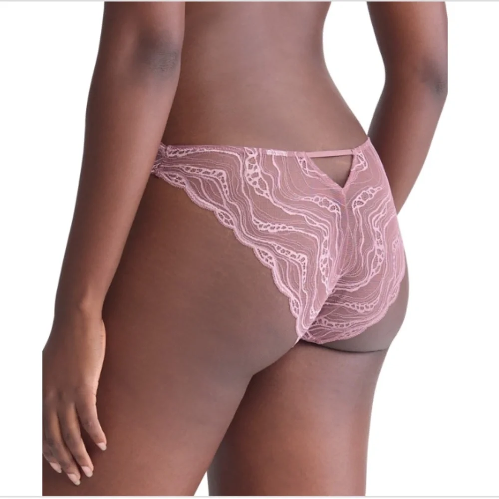 Calvin Klein Women's Sensual Stretch Bikini - Vintage Pink - XL - NWT - Picture 3 of 4